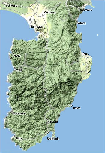 Izu map