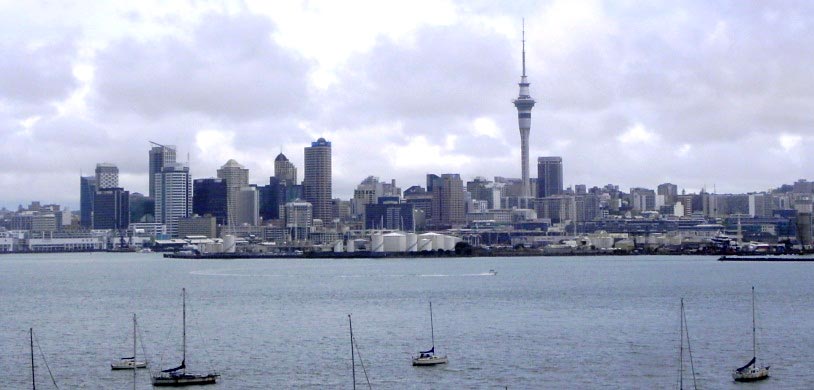 rainy Auckland
